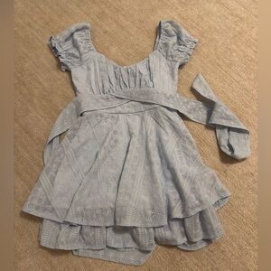 Allison + Kelly Blue Mini Dress